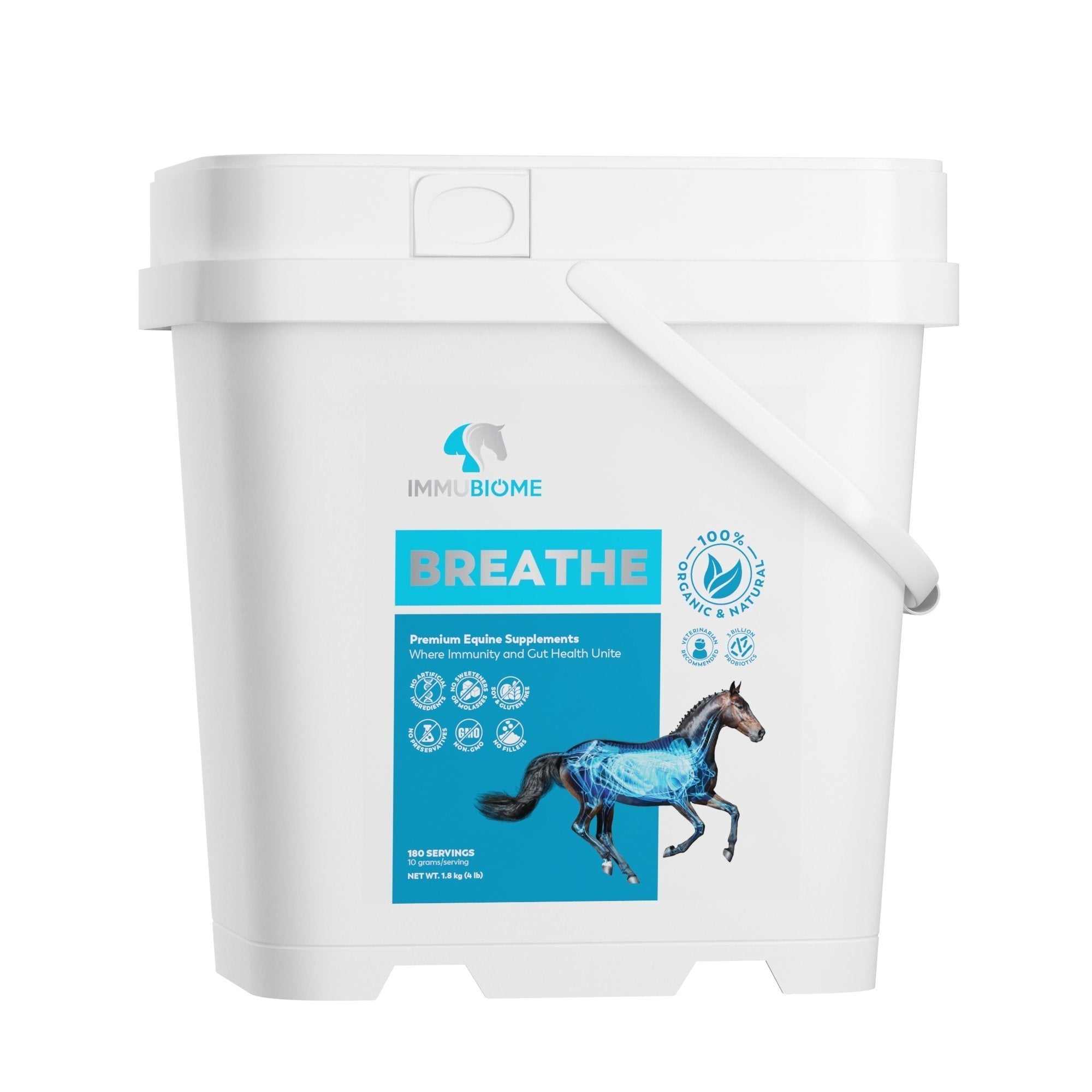 ImmuBiome Breathe 1.8kg Horse Supplements